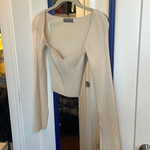 Urban Outfitters tan sweater size small